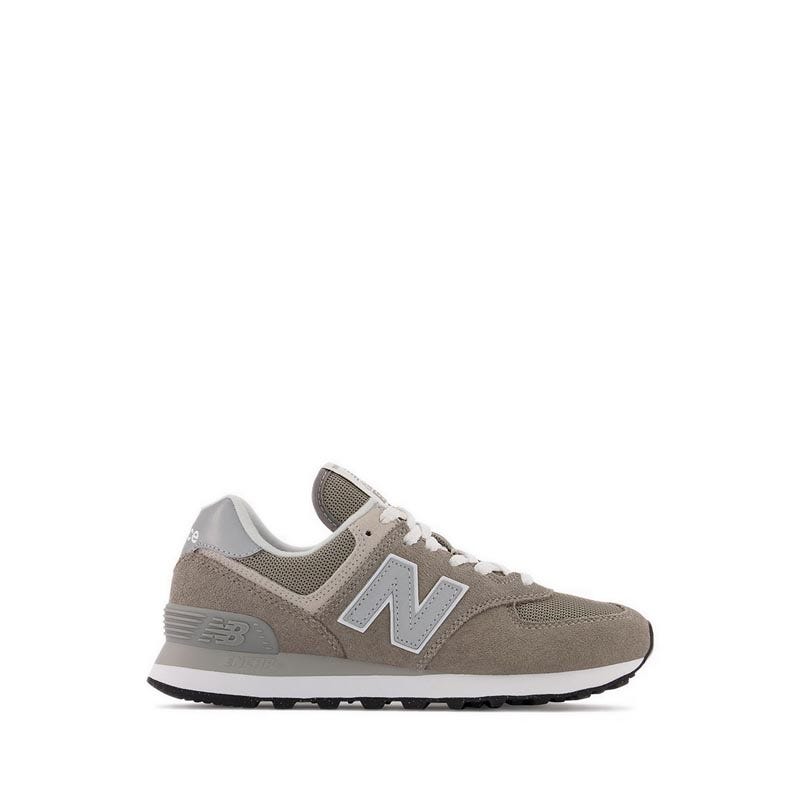 Jual New Balance 574 EVERGREEN Women's Sneakers Grey with White