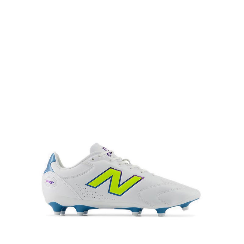 New Balance 442 Pro FG V3 Unisex Football Shoes - White