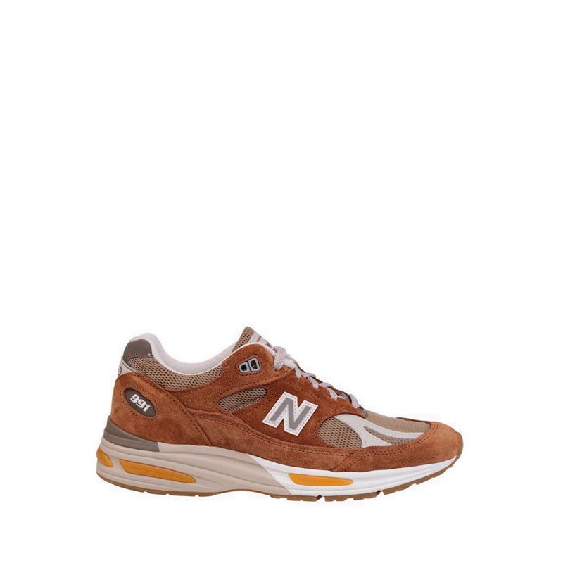New Balance Made In UK 991 v2 Men's Sneakers Shoes Brown