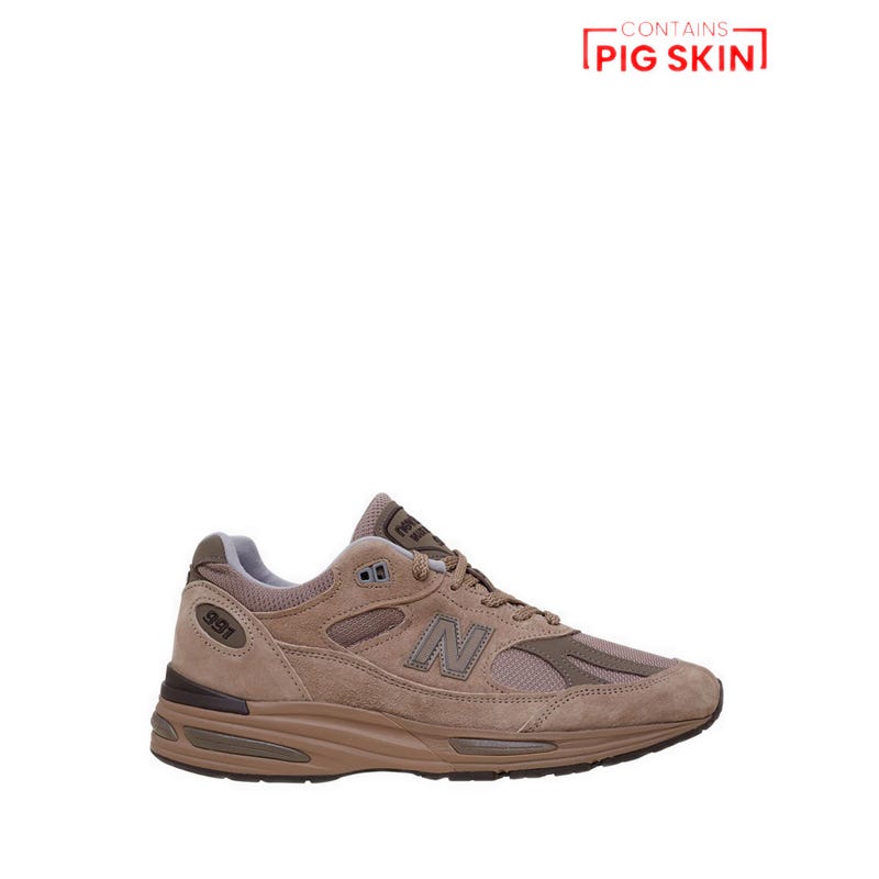 New Balance Made in UK 991v2 Unisex Sneakers - Brown