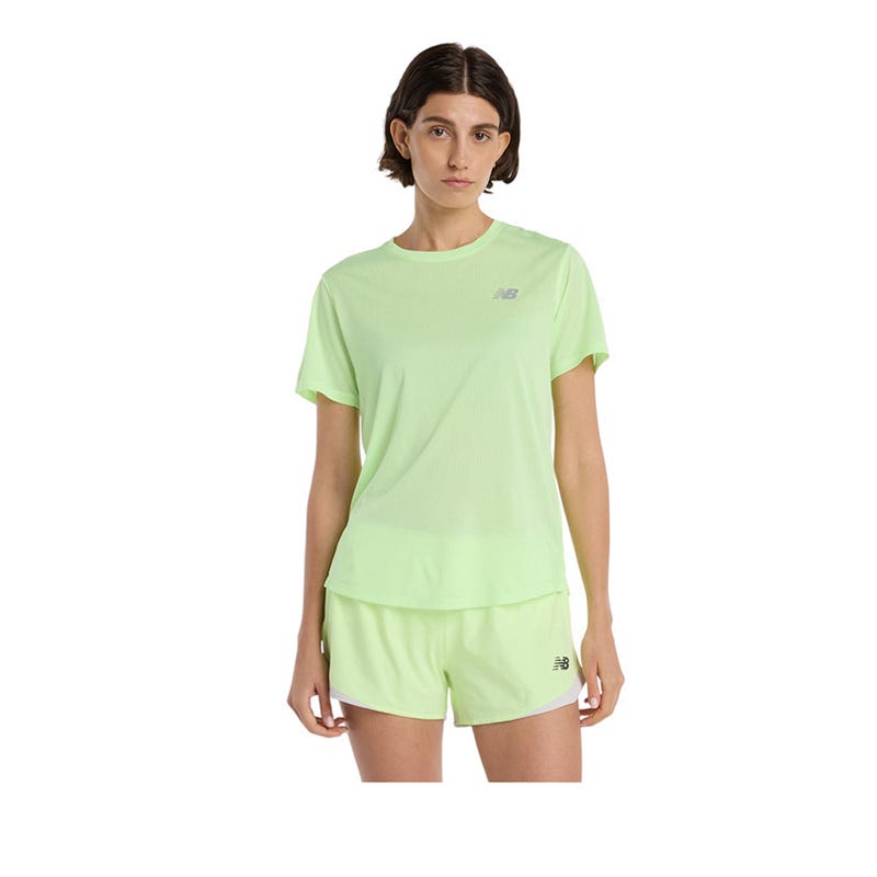 New Balance Athletics Womens T-Shirt - Light Green