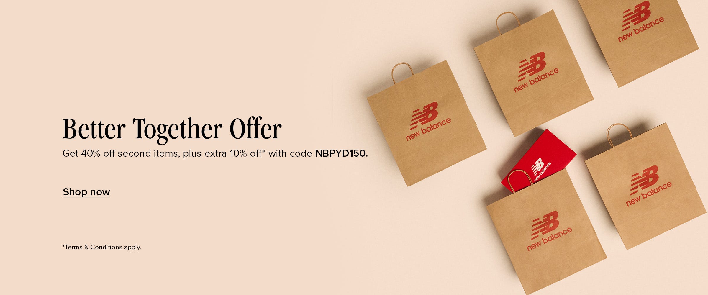Bukti validasi kode promo - New Balance - Penawaran: 10% tambahan untuk item kedua saat belanja online